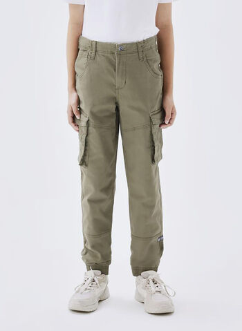 PANTALONE CARGO RYAN RAGAZZO, DEEP LICHEN GREEN, small