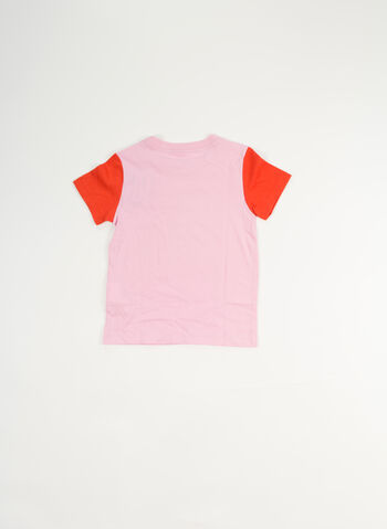 T-SHIRT FLORAL BAMBINA, AAH PINKRED, small