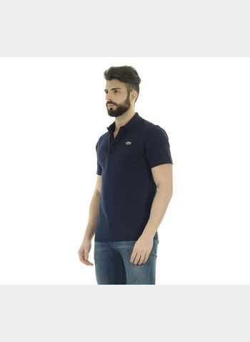 POLO SPORT DI TAGLIO REGOLARE IN MAGLIA ULTRALEGGERA , 166NVY, small