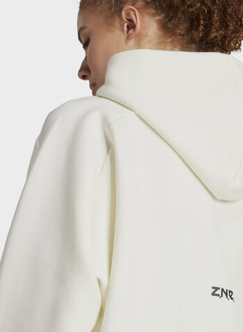 FELPA FULL ZIP ZNE, OFF WHT, small