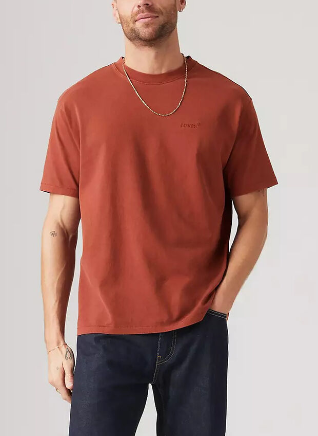 T-SHIRT VINTAGE, 0147 BORDO, large