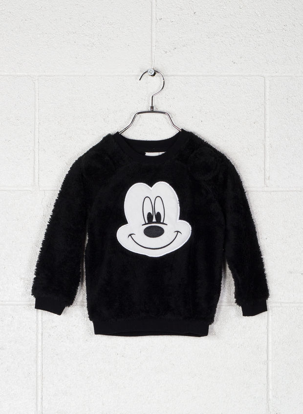 NAME IT FELPA PELLICCIOTTO TOPOLINO BAMBINA Nero Bambino | Sport85