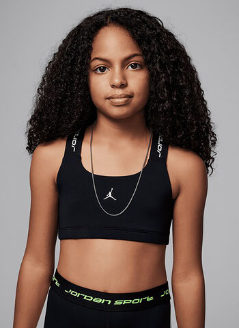 REGGISENO SPORTIVO DRI-FIT JORDAN RAGAZZA, 023 BLK, small