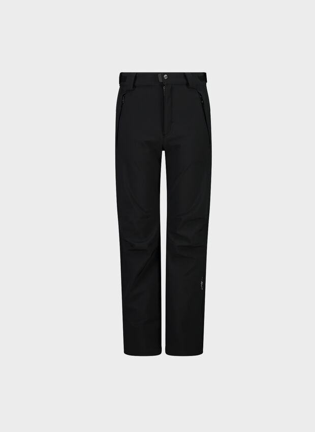 PANTALONE SOFTSHELL RAGAZZO, U901 BLK, large