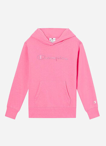 FELPA CON LOGO RICAMATO RAGAZZA, , small