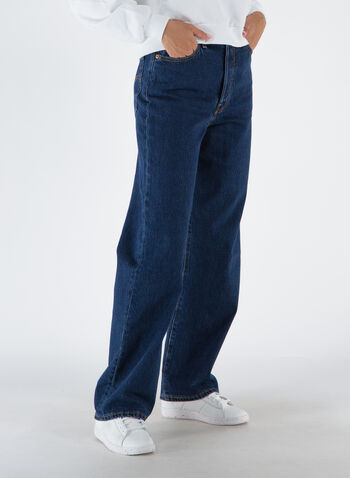 JEANS RIBCAGE STRAIGHT ANKLE, DARK MINERAL, small
