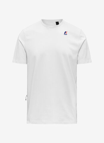 T-SHIRT LEONIDE UNISEX, 001 WHT, small
