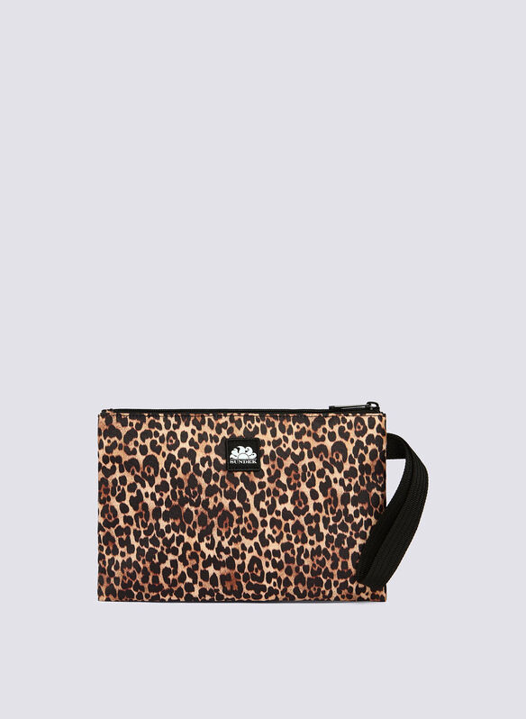 POCHETTE SPIAGGIA DUDO HANDBAG, A728L ANIMAL, medium