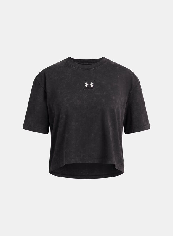 T-SHIRT RIVAL CROP RAGAZZA, 0001 BLK, medium