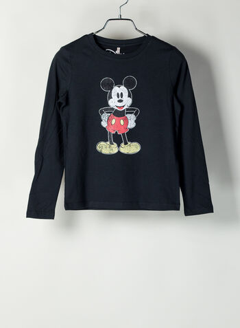 T-SHIRT MOUSE RAGAZZA, PHANTOM, small