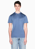 T-SHIRT ESS MICRO LOGO RICAMATO, U9302 CHINABLUE, thumb