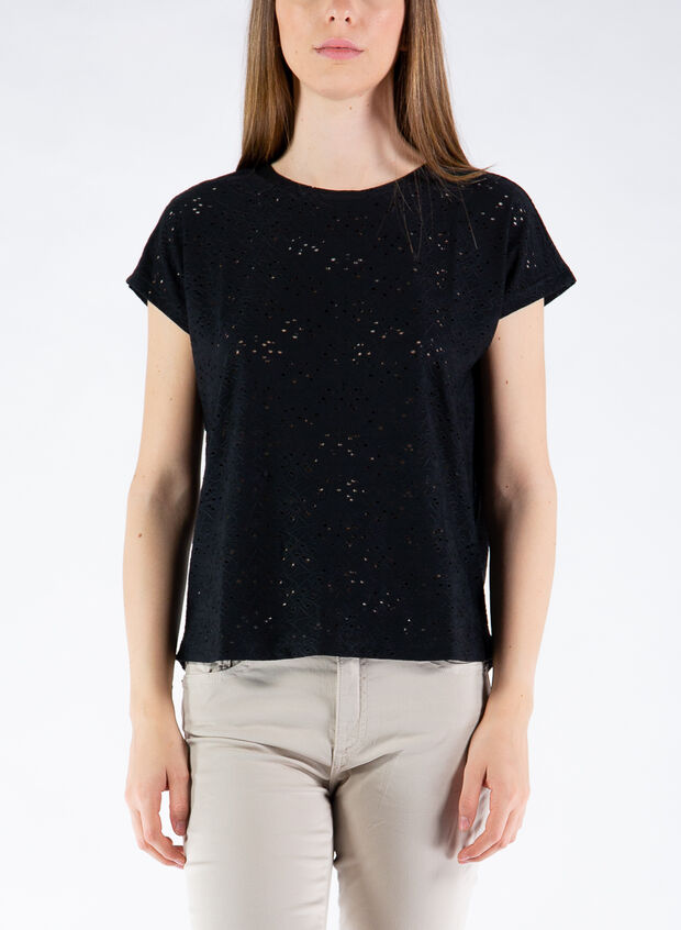 T-SHIRT SMILLA, BLK, large