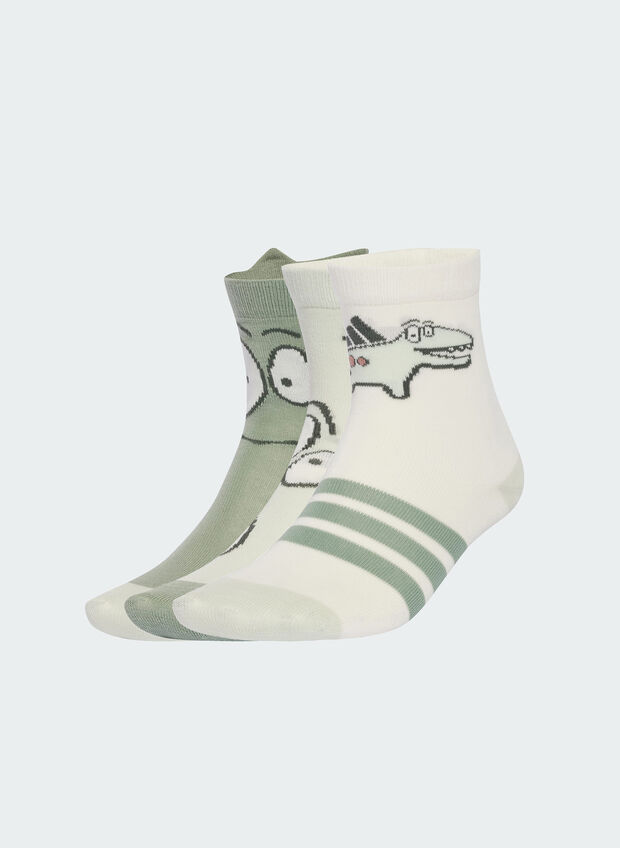 CALZA  CON STAMPA  3 PAIA BAMBINO, WHTSALVIA, large