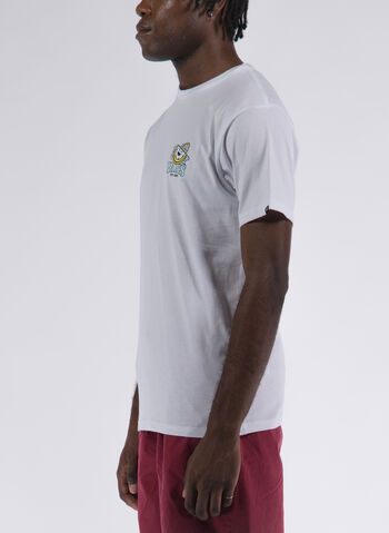 T-SHIRT EASY PEASY, WHT, small