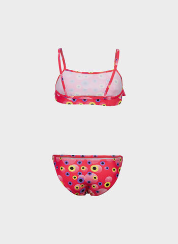 COSTUME BIKINI TOP VINTAGE RAGAZZA, 900 ANGURIA MULTI, small