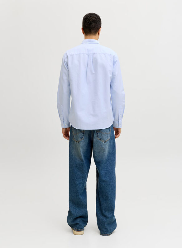 CAMICIA OXFORD, CHAMBRAY BLUE CELESTE, medium