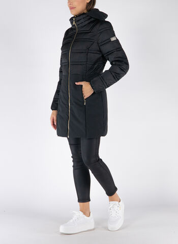 GIUBBOTTO CON CAPPUCCIO, 0801 BLK, small