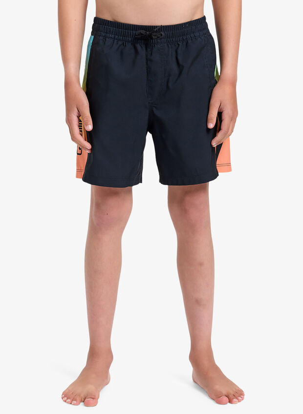 BOXER BEACH VOLLEY HOLME RAGAZZO, KVJ6 BLK, large