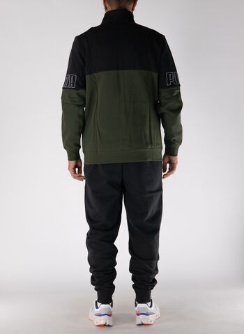 TUTA FULL ZIP ESS COLORBLOCK, 70 OLIVE, small