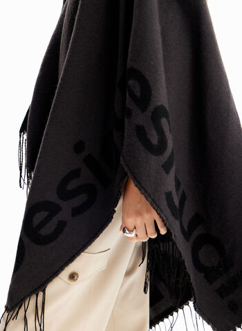 PONCHO PARIS LOGO, 2014 BLK, small