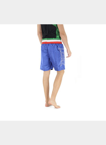 PANTALONCINO BOXE FASCIA TRICOLORE UNISEX, 02 NVY, small