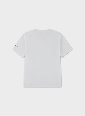 T-SHIRT GRAPHIC BAMBINO, 001 WHT, small