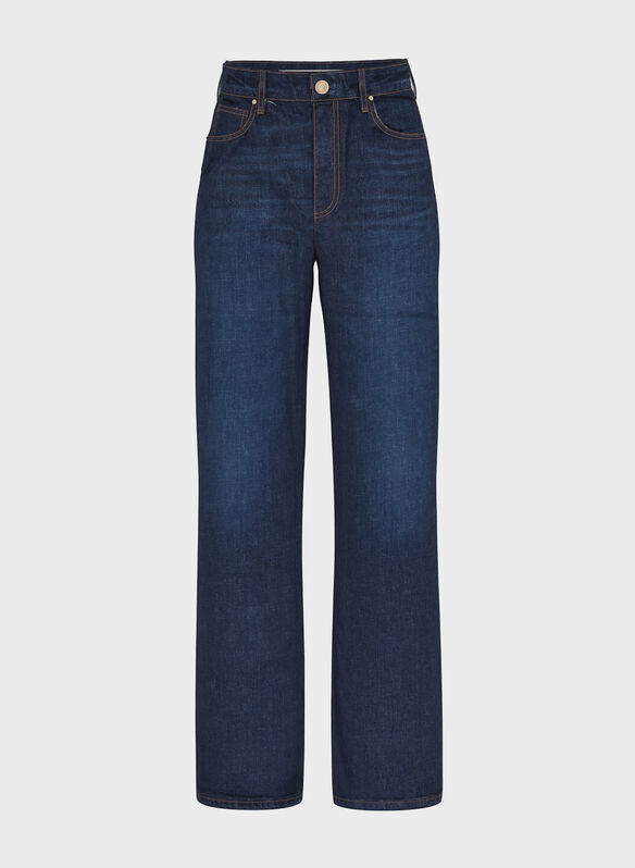 JEANS WIDE LEG, BLJO SCURO, medium