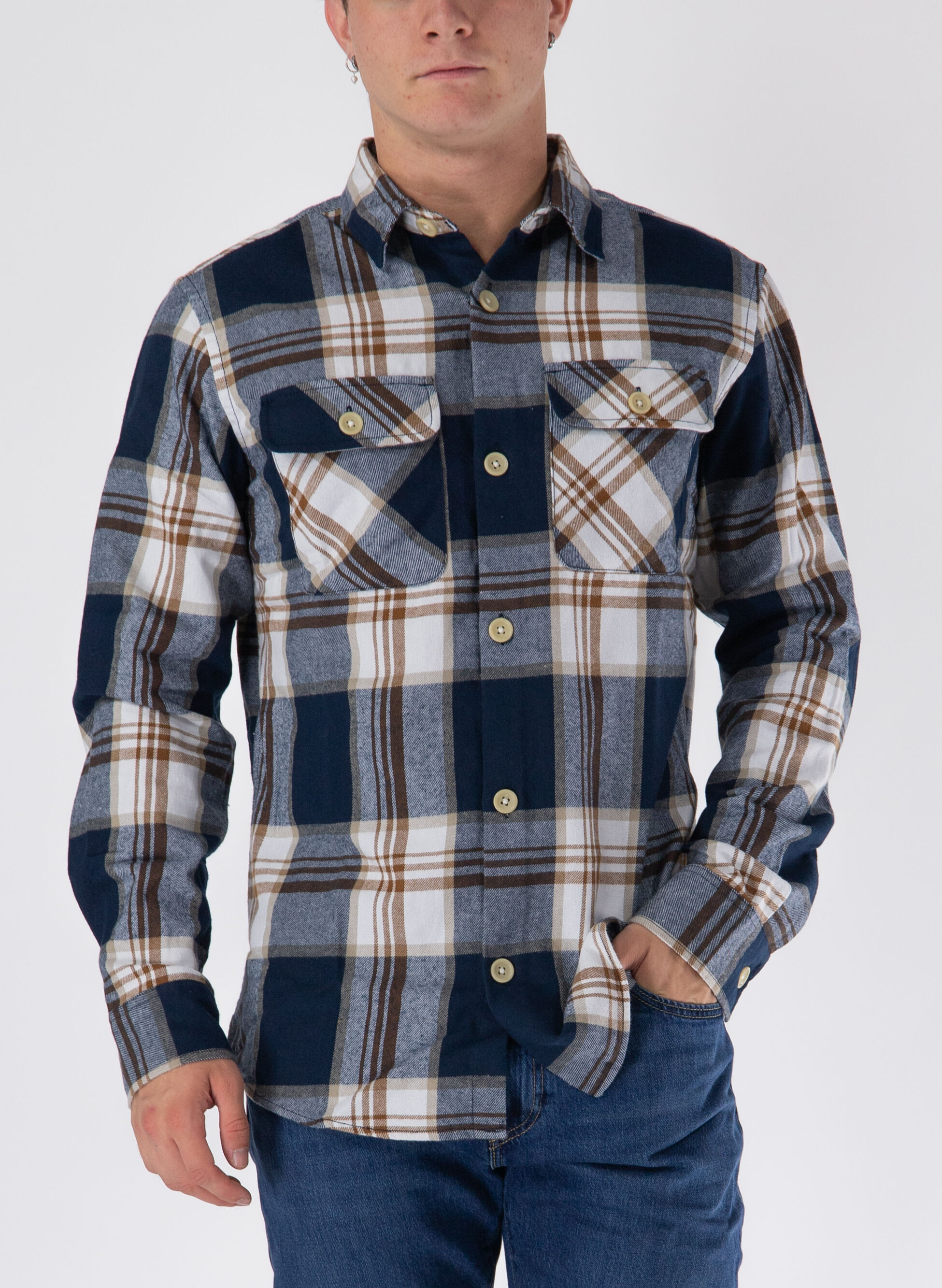 CAMICIA DARREN IN FLANELLA CHECK