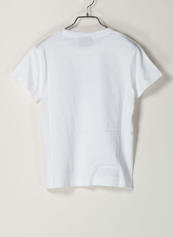 T-SHIRT LOGO CLASSIC RAGAZZO, 00101BIANCONERO, small