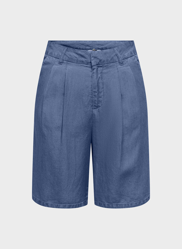 BERMUDA CHARIS CHAMBREY, MEDIUM BLUE DENIM, medium