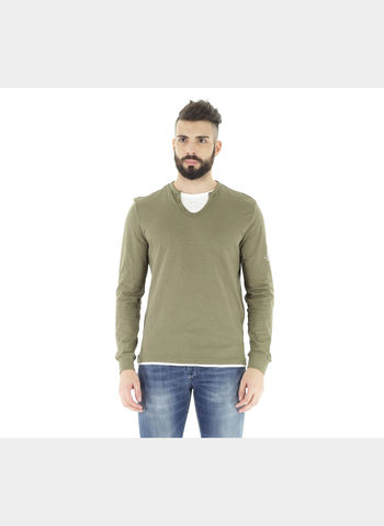 MAGLIA CHESTER DISTRI216 , MILITARE, small