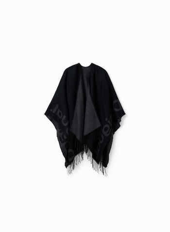 PONCHO PARIS LOGO, 2014 BLK, small