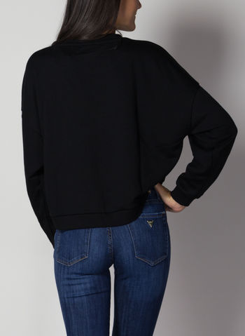 FELPA STAMPA LOGO EFFETTO USED, F97M BLK, small