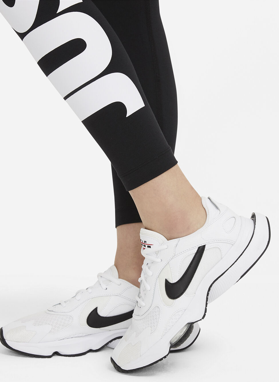 NIKE LEGGINGS JUST DO IT ESSENTIALS BIG LOGO bianco, nero | Sport85