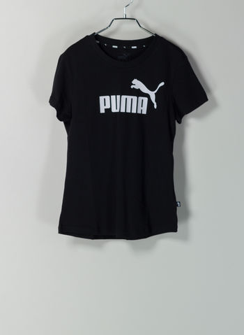 T-SHIRT STYLE LOGO POSTERIORE, 01BLK, small