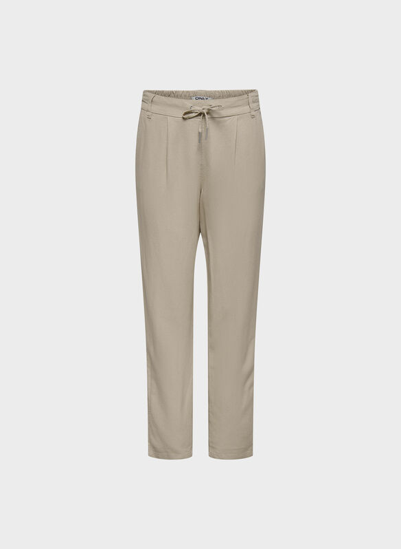 PANTALONE ONLGOA POPTRASH LINO, OXFORD TAN, medium