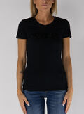 T-SHIRT LOGO PAJETTE, JBLK , thumb