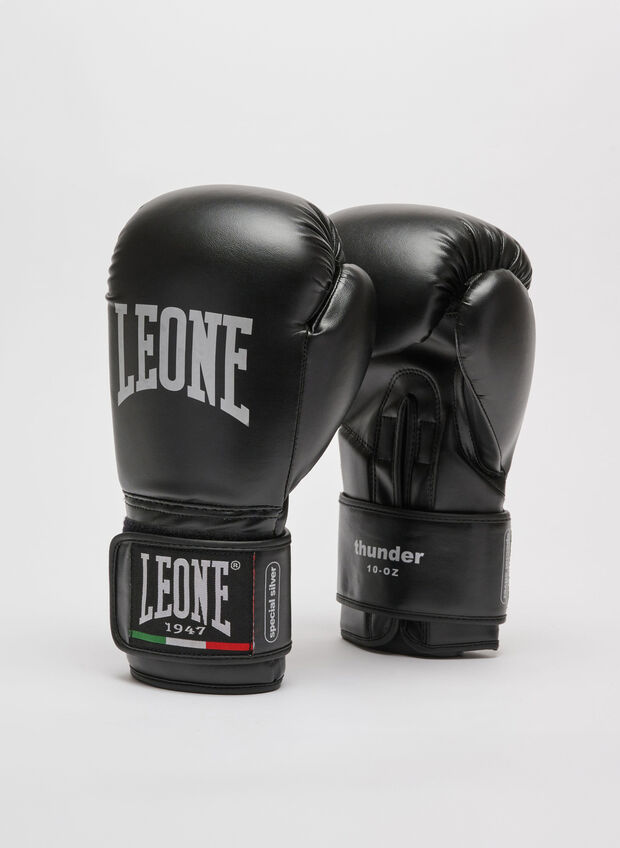 GUANTONI BOXE THUNDER 8 OZ UNISEX, 01 BLK, large