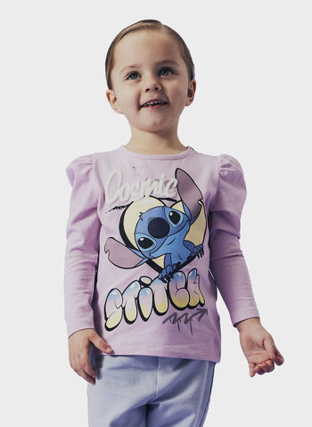 T-SHIRT STITCH BAMBINA, ORCHID, small