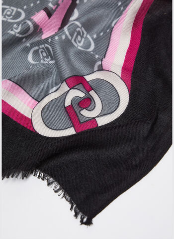 PASHMINA MANHATTAN STAMPATA, 22222 BLK, small