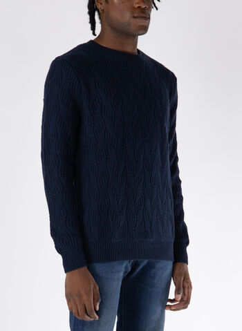 MAGLIONE INSERTATO, G7V2 NVY, small