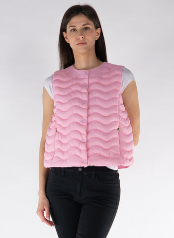 GILET SAGITTA COLLO CHANEL, 870XXX PINK, small