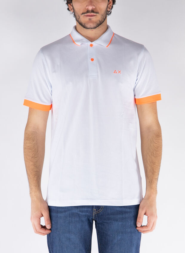 POLO PIQUET STRETCH, 01 WHT, large