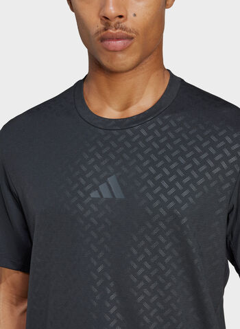 T-SHIRT POWER 3-STRIPES, BLK, small