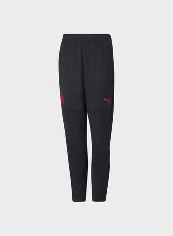 PANTALONI DA TRAINING PER CALCIO A.C. MILAN RAGAZZO, 08 BLK, small