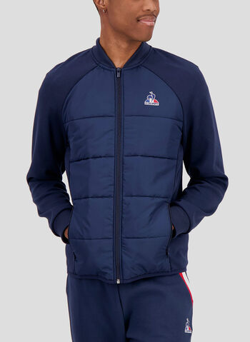 GIUBBOTTO TRICOLORE HYBRIDE, NVY, small