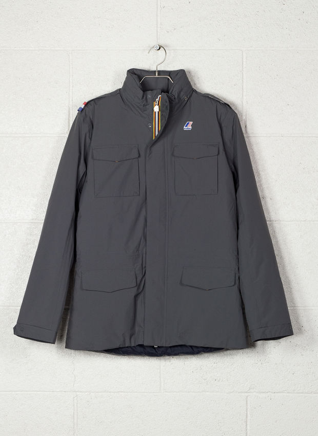 GIUBBOTTO MANFIELD RIPSTOP MARMOTTA, 915SMOKE, large