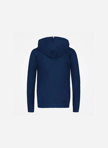 FELPA ESSENTIAL CON CAPPUCCIO, NVY, small