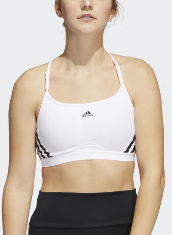 REGGISENO SPORTIVO AEROREACT TRAINING 3-STRIPES, WHT, small