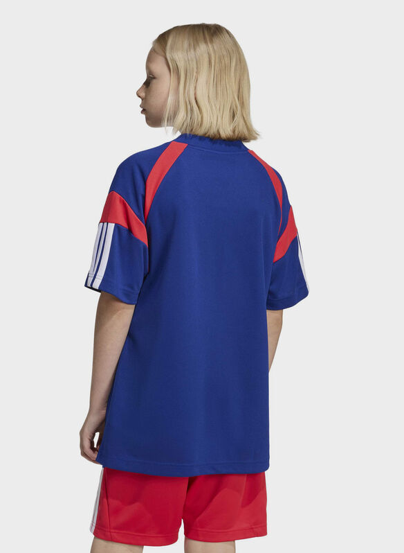 T-SHIRT LOGO RAGAZZO, - NVYRED, medium